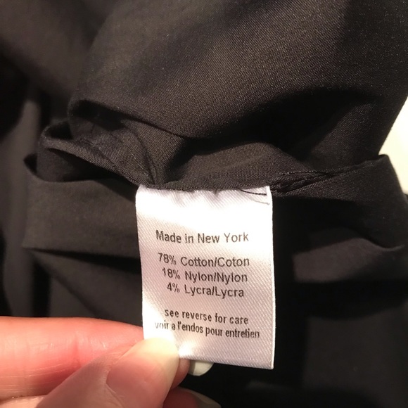 Caroline Constas Layered Bell Sleeve Smocked Off Shoulder Mini Dress in BLACK - Picture 8 of 9